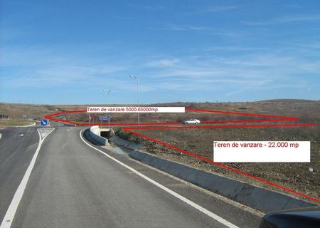 12 Ha teren pe soseaua de descarcare a autostrazii Arad - Deva