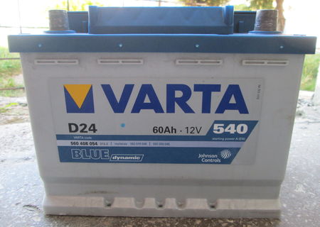 Acumulator auto VARTA Blue D24, 12V, 60Ah, 540A