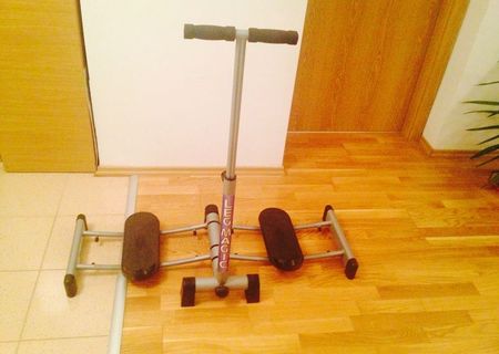 Aparat fitness LEG MAGIC cu antrenament pe DVD inclus