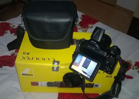 Aparat foto digital Nikon COOLPIX L830, 16MP, Black