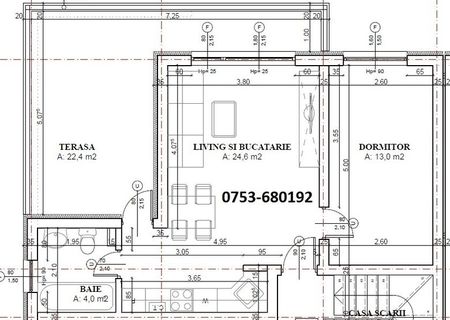 Apartament 2 camere, 42mp, Periferie