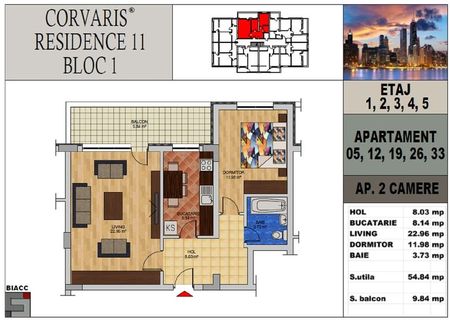 Apartament 2 camere 67mp Berceni Metrou Leonida