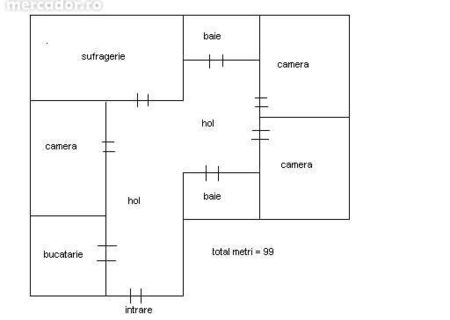 Apartament 4 camere 56000 Euro