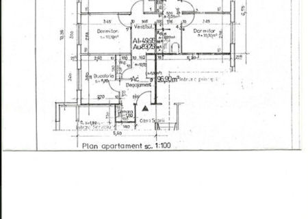 Apartament 4 camere parter_Nufarul