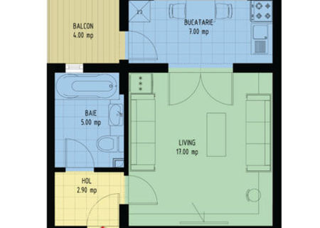 Apartament la cheie