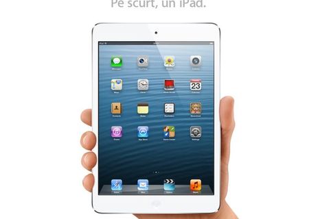 Apple iPad Mini Cellular, 16GB, 4G, Alb/Negru