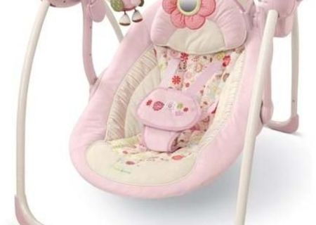 Balansoar bebelusi Bright Starts Comfort & Harmony Portable Swing