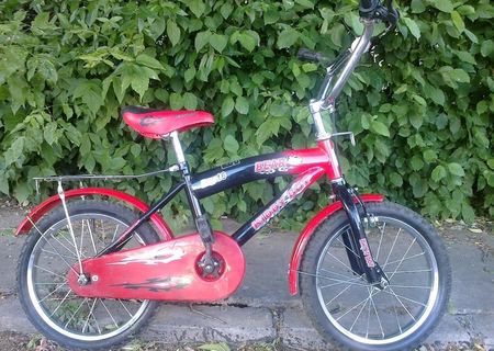 Bicicleta copii DHS Kreativ Kiddy Boy, roti de 16"