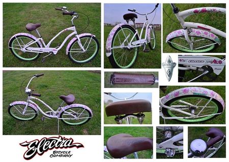 Bicicleta de colectie Electra Rosie