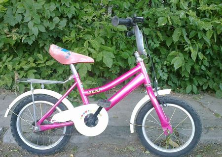 Bicicleta DHS Fisher, pentru copii de 3-7 ani, 14"