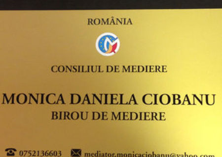 Birou de mediator-Monica Ciobanu