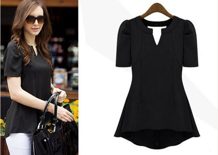 Bluza neagra eleganta