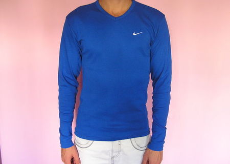 BLUZA NIKE BLUE SLIM FIT 2013 albastra