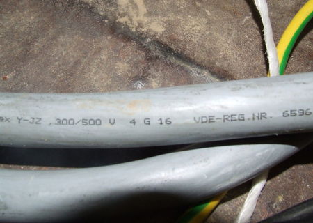 Cablu trifazic 4x 16 mm2
