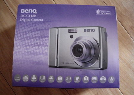 Camera foto digitala compact BenQ, 14 MP