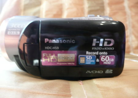 camera video digitala panasonic hdc-hs9p/pc 60gb hdd