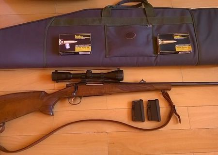 Carabina CZ 555 Luxus+luneta Bushnel Elit 3200