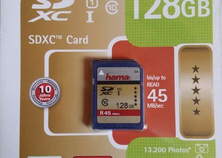 Card de memorie Hama SDXC UHS-1 128 GB