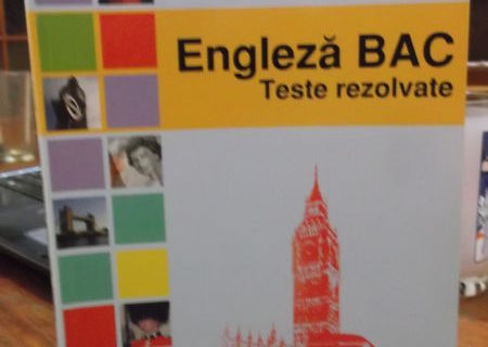 Carte de engleza BAC-teste rezolvate