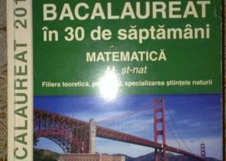 Carti pentru pregatirea examenului de bac