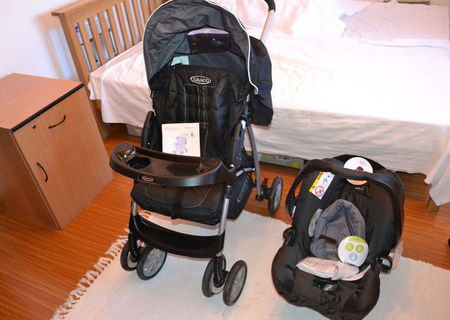 Carucior Graco Miraj + Scoica Junior Baby