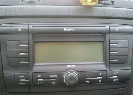 Cd player auto original skoda stream