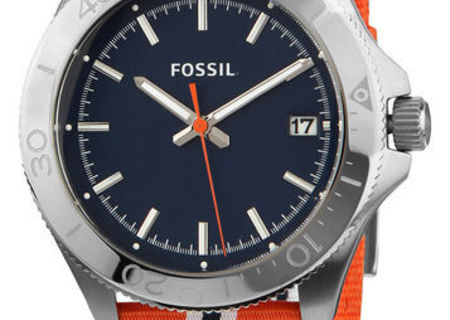 Ceas Fossil Orange!!