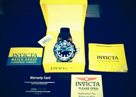 Ceas Invicta Sport,Nou,Import SUA !