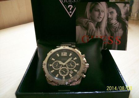 Ceas nou barbatesc Guess original