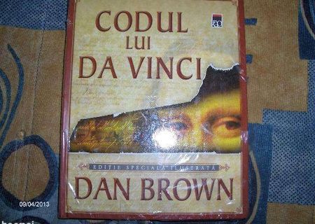 codul lui da vinci de dan brown ,editia ilustrata