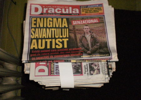 Colectie reviste "Dracula", 1992 - 2007, 350 bucati.