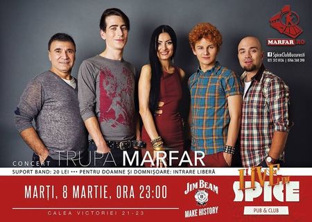 Concert MARFAR de 8 Martie in Spice Club