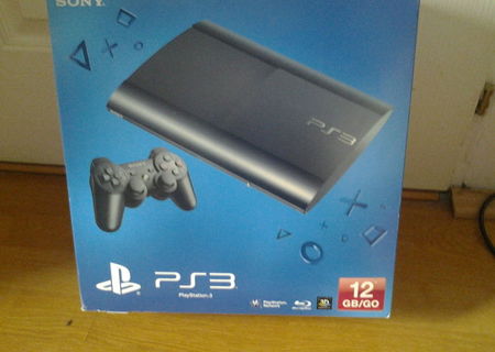 Consola SONY PS3 slim 12GB, NOUA, neutilizata