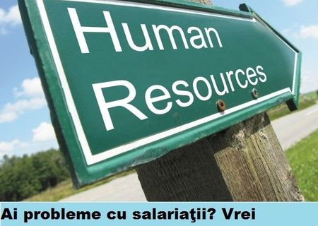 Consultanta / Intocmire documentatie specifica pentru departamentul Resurse Umane / HR