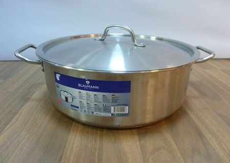 Cratita inox cu capac 9 L