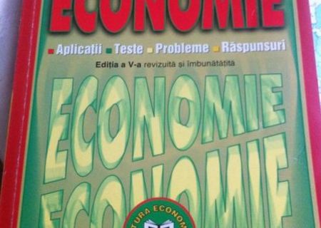 CULEGERE ECONOMIE editura ECONOMICA