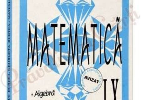 Culegere Matematica Burtea Editura Carminis