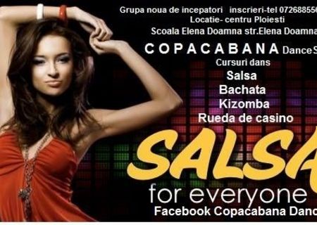 *** Cursuri / Abonament Salsa, Bachata, Kizomba la Copacabana Dance School Ploiesti