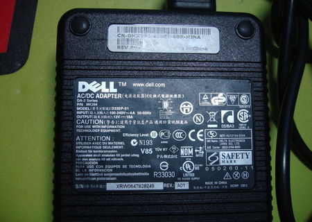 DELL ADAPTER 12V 18 A