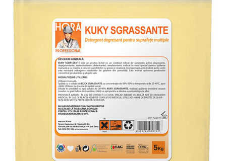 Detergent Degresant Kuky Sgrassante - 5kg