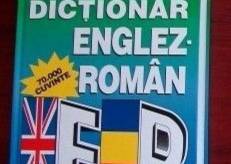 Dictionar Englez-Roman 70.000 de cuvinte Editura TEORA