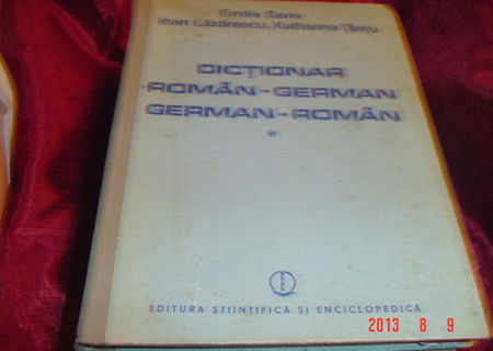 Dictionar roman-german german-roman