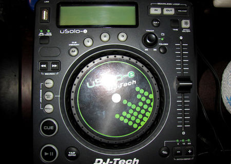 DJ-TECH U-SOLO E USB-MEDIA PLAYER