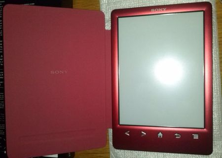 eBook Reader SONY - Touchscreen, Rosu