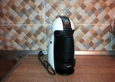 Espressor Krups Dolce Gusto Piccolo KP1006, 0.6 l, 15 bari,alb