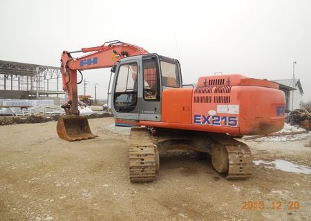 Excavator pe senile