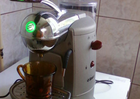 Expresor de cafea SAEC cu CAPSULE DE PLASTIC