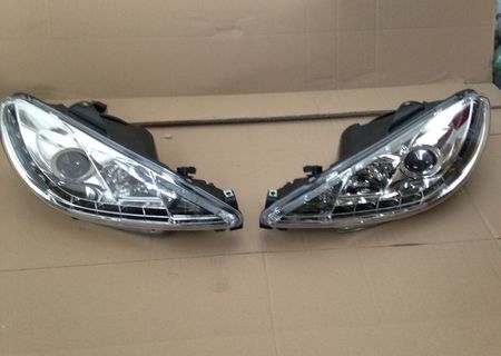 Faruri Dayline Peugeot 206 Chrome