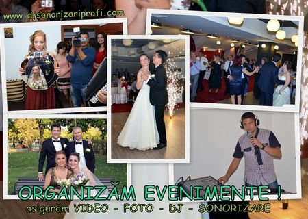 FILMARI VIDEO FOTOGRAFII DJ SONORIZARE KARAOKE LUMINI FUM DECORATIUNI AMENAJARI