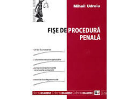 fise de procedura penala